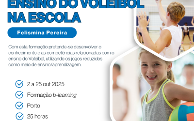 OS JOGOS REDUZIDOS NO ENSINO DO VOLEIBOL NA ESCOLA – 2 a 25 out 2025