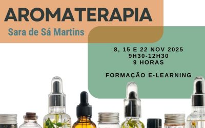 INTRODUÇÃO À AROMATERAPIA – 8, 15 e 22 nov 2025