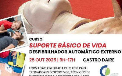CURSO DE SUPORTE BÁSICO DE VIDA COM DAE – CASTRO DAIRE – 25 out 2025