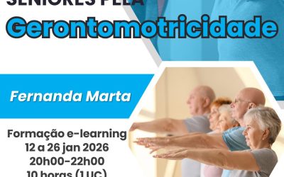 CAPACITAÇÃO DE SÉNIORES PELA GERONTOMOTRICIDADE – 12 a 26 jan 2026