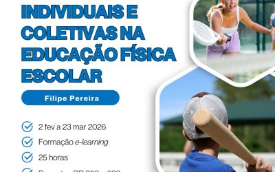 A ABORDAGEM DAS MODALIDADES INDIVIDUAIS E COLETIVAS NA EDUCAÇÃO FÍSICA ESCOLAR – 2 fev a 23 mar 2026