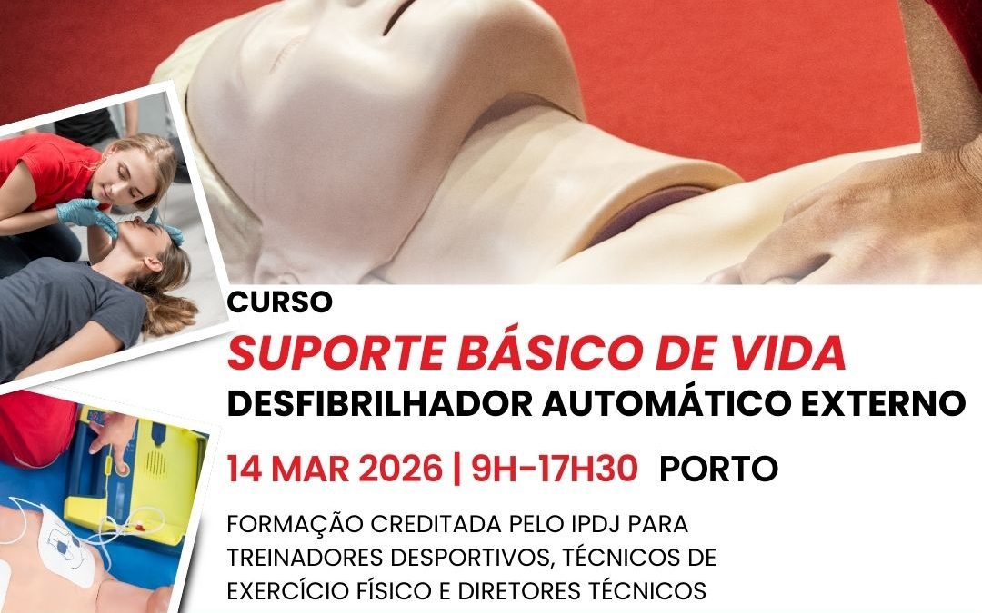 CURSO DE SBV-DAE – PORTO – 14 mar 2026