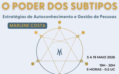 ENEAGRAMA – O PODER DOS SUBTIPOS – 5 a 19 de maio 2026