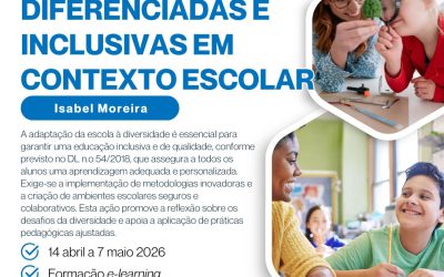 PRÁTICAS PEDAGÓGICAS DIFERENCIADAS E INCLUSIVAS EM CONTEXTO ESCOLAR – 14 abr a 7 maio 2026