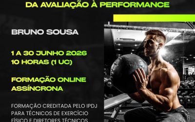TREINO FUNCIONAL – DA AVALIAÇÃO À PERFORMANCE – 1 a 30 jun 2026