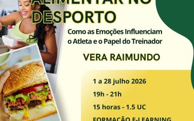 COMPORTAMENTO ALIMENTAR NO DESPORTO – 1 a 28 jul 2026