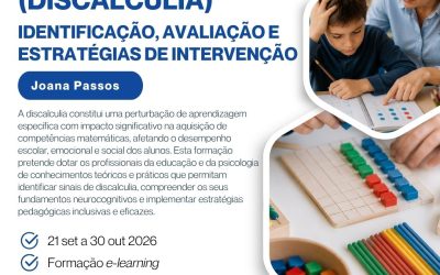 Perturbações de Aprendizagem Específica (Discalculia) – 21 set a 30 out 2026