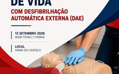 CURSO DE SUPORTE BÁSICO DE VIDA COM DESFIBRILHAÇÃO AUTOMÁTICA EXTERNA – 12 set 2026
