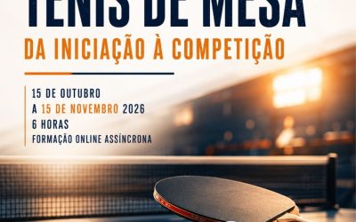 METODOLOGIA DE ENSINO DO TÉNIS DE MESA – 15 out a 15 nov 2026