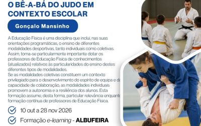 JUDO – OS PRIMEIROS PASSOS – 10 out a 28 nov 2026 – ALBUFEIRA