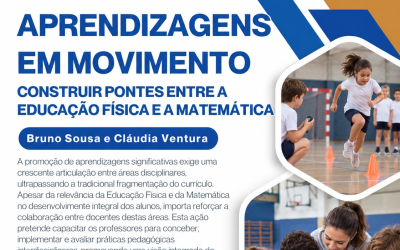 APRENDIZAGENS EM MOVIMENTO – CONSTRUIR PONTES ENTRE A EDUCAÇÃO FÍSICA E A MATEMÁTICA – 13 jan a 10 mar 2026