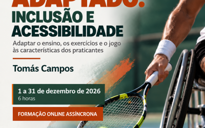 TÉNIS ADAPTADO: INCLUSÃO E ACESSIBILIDADE – 1 a 31 dez 2026