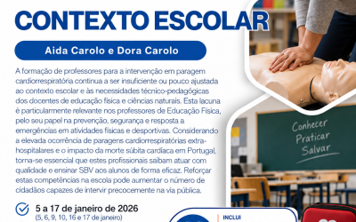 ENSINO DO SUPORTE BÁSICO DE VIDA NO CONTEXTO ESCOLAR – 5 a 17 jan 2027
