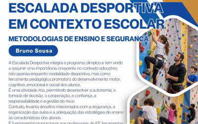 ESCALADA DESPORTIVA EM CONTEXTO ESCOLAR – 6 a 28 abr 2027
