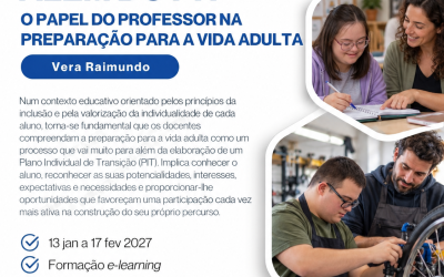 MUITO PARA ALÉM DO PIT – O PAPEL DO PROFESSOR NA PREPARAÇÃO PARA A VIDA ADULTA – 13 jan a 17 fev 2026