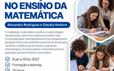 MODELAÇÃO E APLICAÇÕES NO ENSINO DA MATEMÁTICA – 8 jan a 19 fev 2027